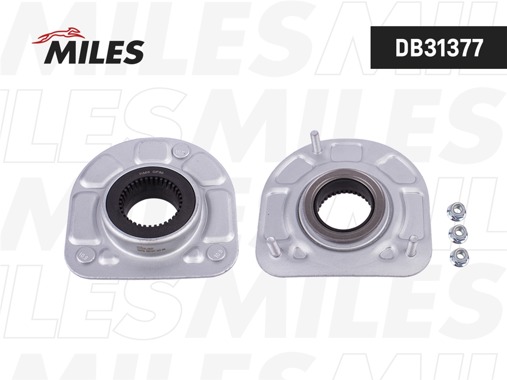 MILES DB31377 Опора амортизатора VOLVO S60/S80/XC90 пер.(верхняя часть) (с подшипником)