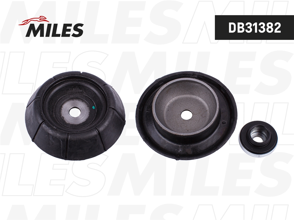 MILES DB31382 Опора амортизатора HONDA JAZZ/TOYOTA YARIS пер. (с подшипником)