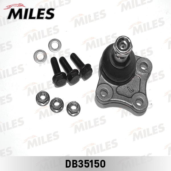 MILES DB35150 Опора шаровая передняя нижняя левая GOLF IV/BORA/ A3/OCTAVIA 98- (с крепежом) (LEMFORDER 1761902) DB35150