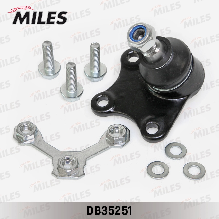 MILES DB35251 Опора шаровая передняя нижняя правая VW POLO 02-/SKODA FABIA 00- (TRW JBJ703) DB35251