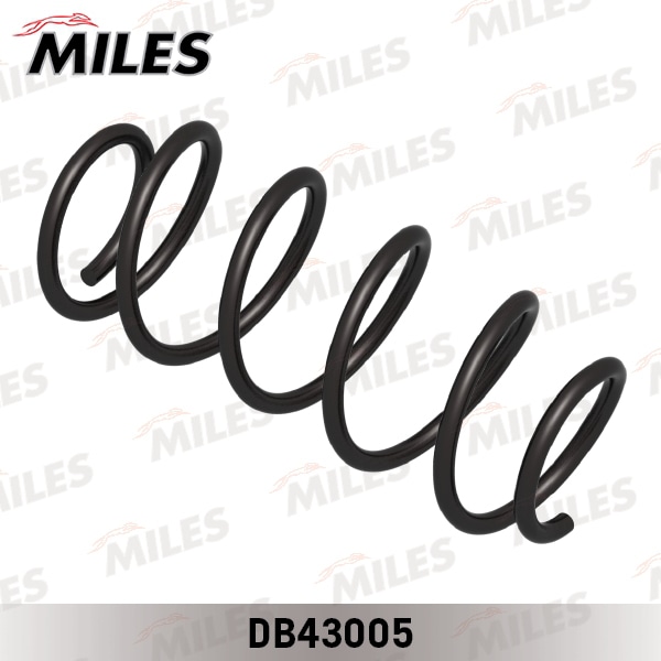 MILES DB43005 Пружина передней подвески FORD FUSION 1.4/1.6 04- (KYB RA1815) DB43005