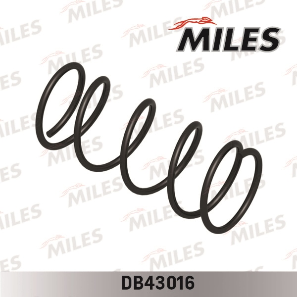 MILES DB43016 Пружина подвески FORD FOCUS 1.6 98-04 пер.