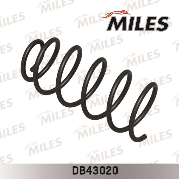 MILES DB43020 Пружина подвески VW GOLF IV 1.4/1.6 16V -06 пер.