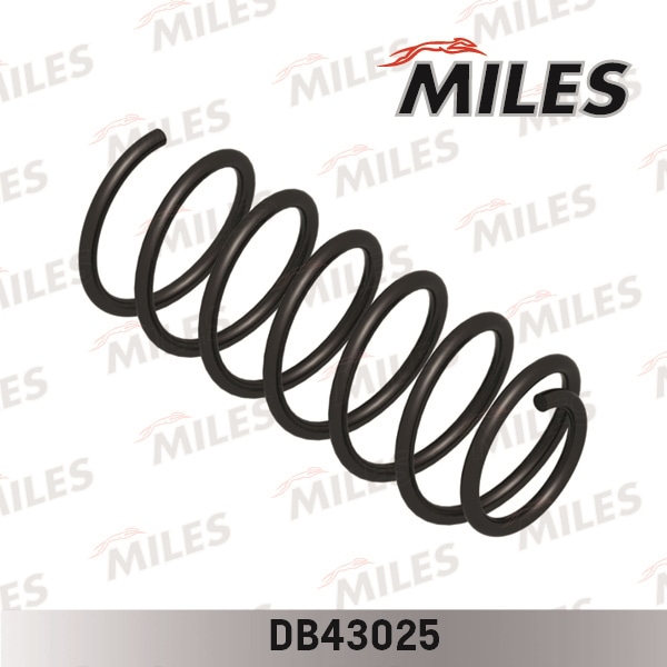 MILES DB43025 Пружина подвески VW PASSAT III 1.6/1.8 88-92 пер.