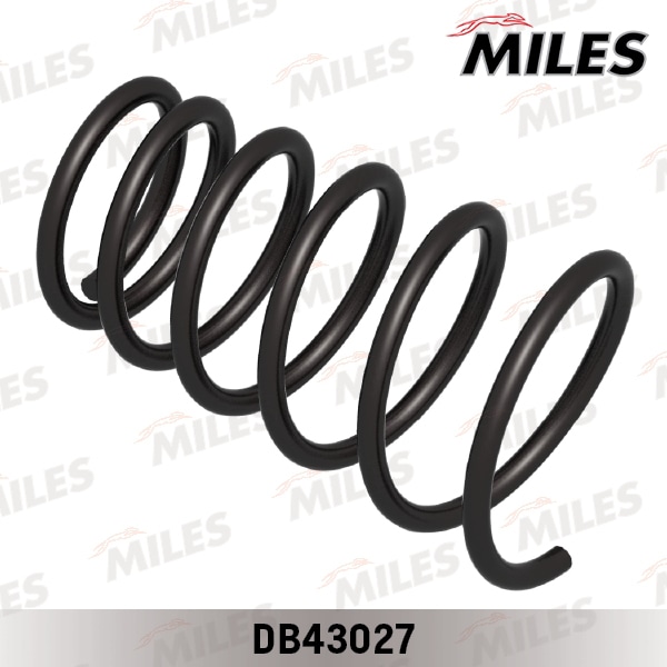 MILES DB43027 Пружина передней подвески SUZUKI SX4 06- (KYB RI3786) DB43027