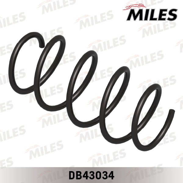 MILES DB43034 Пружина подвески RENAULT SCENIC/GRAND SCENIC 1.6 04- пер.