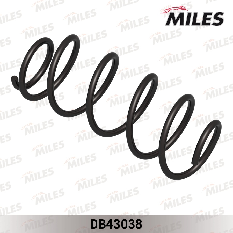 MILES DB43038 Пружина подвески CITROEN C4 09- пер.