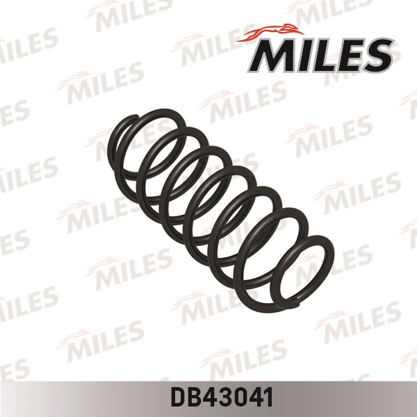MILES DB43041 Пружина задней подвески SKODA OCTAVIA II 1.4/1.6/1.6FSI/1.9TDI/2.0FSI/TDI 04- (KYB RA7099) DB43041