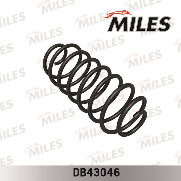 MILES DB43046 Пружина подвески VW PASSAT VARIANT 2.0 FSI 4WD 05- зад.