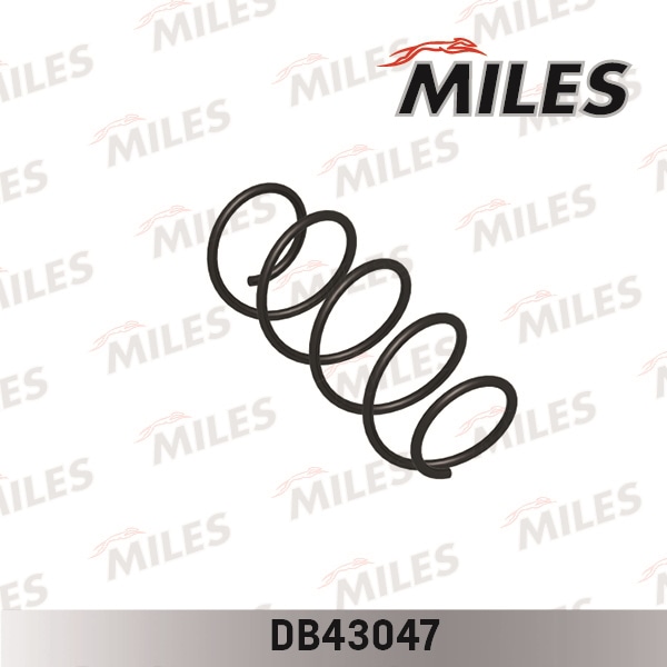 MILES DB43047 Пружина передней подвески RENAULT MEGANE II 02- (KYB RH2707) DB43047