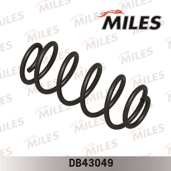 MILES DB43049 Пружина передней подвески VW PASSAT IV 1.6/1.8/1.8T/2.0/1.9 TDI 4WD (KYB RH1018) DB43049