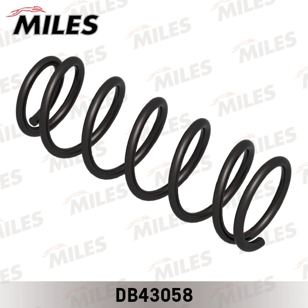 MILES DB43058 Пружина подвески NISSAN ALMERA I 2.0D 95-00 задняя
