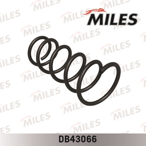 MILES DB43066 Пружина подвески RENAULT DUSTER 4х4 задняя