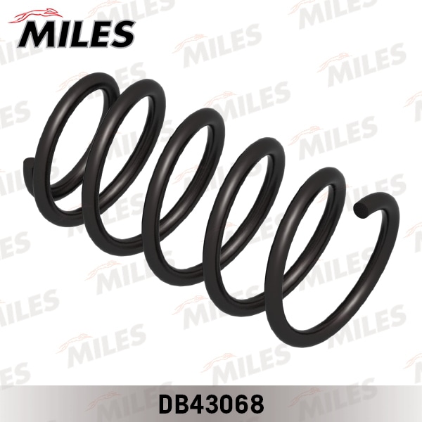 MILES DB43068 Пружина подвески OPEL CORSA D 1.0/1.2/1.4/1.3CDTi/1.7CDTi 06- зад.