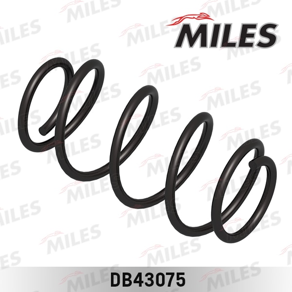 MILES DB43075 Пружина подвески OPEL VECTRA B 1.8/1.7TD -03 передняя
