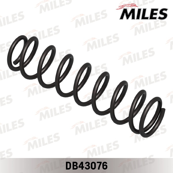 MILES DB43076 Пружина подвески MITSUBISHI LANCER седан 1.3/1.6 03- зад.