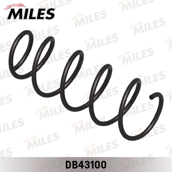 MILES DB43100 Пружина подвески RENAULT CLIO II 1.4i 98-05 пер.