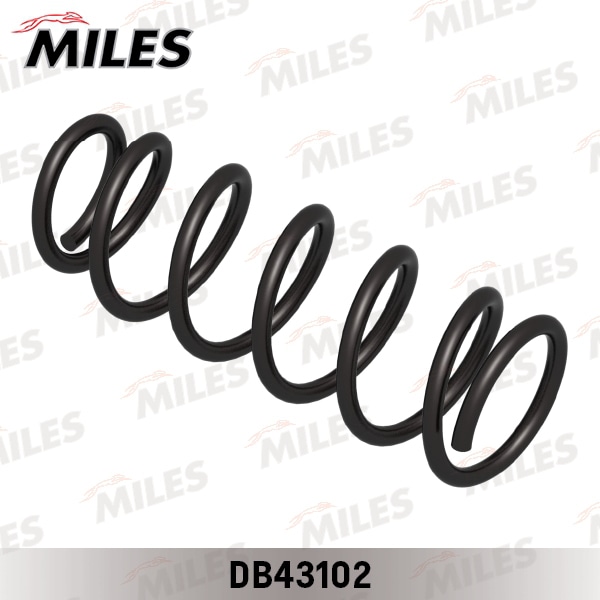 MILES DB43102 Пружина подвески NISSAN PRIMERA седан 01- зад.