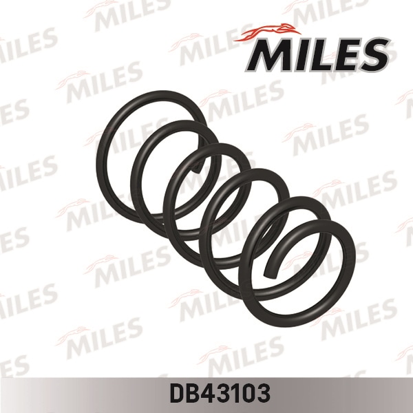 MILES DB43103 Пружина передней подвески RENAULT DUSTER 1.6