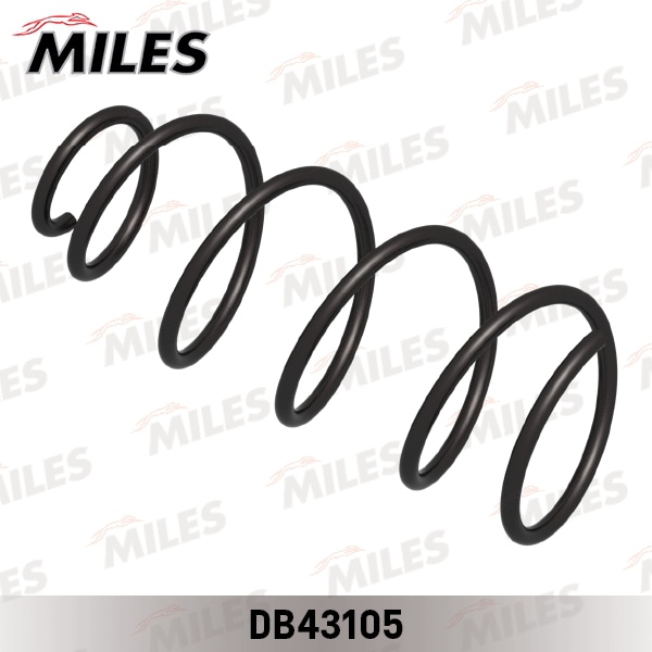 MILES DB43105 Пружина подвески PEUGEOT 307 1.6/SW/1.6HDI/SW/2.0 16V/SW/2.0HDI/SW 00- передняя