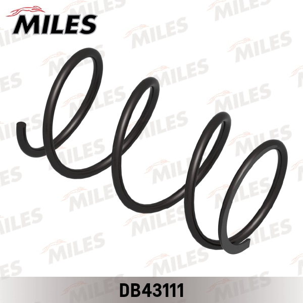 MILES DB43111 Пружина подвески NISSAN X-TRAIL 2.0/2.5 01-05 передняя