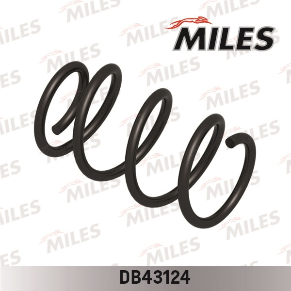 MILES DB43124 Пружина подвески CITROEN JUMPER/PEUGEOT BOXER 06- 12Q/14Q/16L передняя