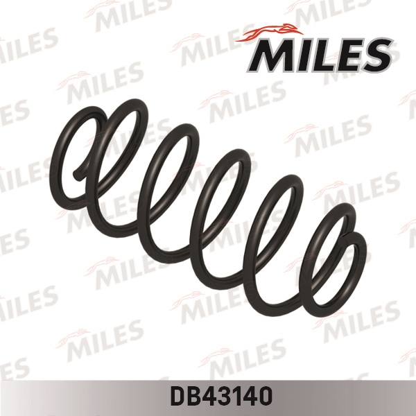 MILES DB43140 Пружина подвески VW PASSAT IV 1.6/1.8/1.8T/2.0 96-05 пер.