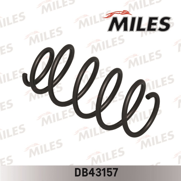 MILES DB43157 Пружина подвески FORD FUSION 1.4/1.6 02-04 пер.