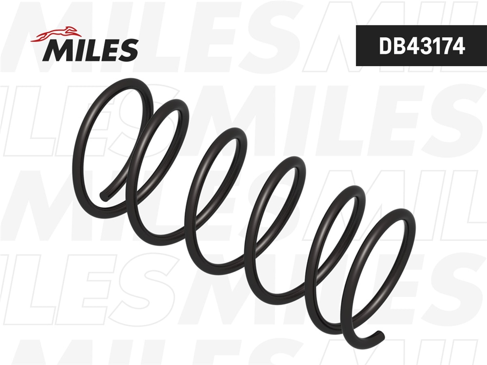 MILES DB43174 Пружина подвески CITROEN BERLINGO 1.8i(MFLFX) 97- пер.