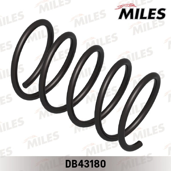 MILES DB43180 Пружина подвески TOYOTA AVENSIS 1.6/1.8 97-03 пер.
