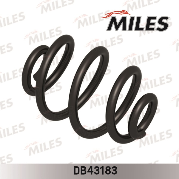 MILES DB43183 Пружина подвески BMW 3(E46) 98-05 зад.