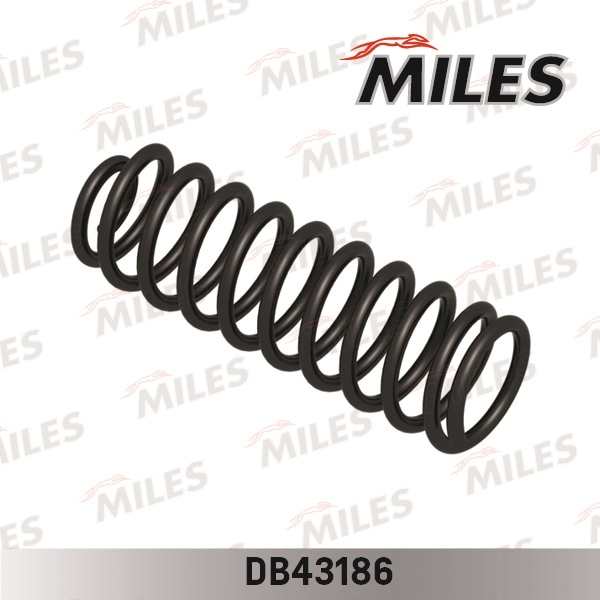 MILES DB43186 Пружина подвески VW PASSAT ESTATE 1.6/1.8/2.0 92-93 зад.