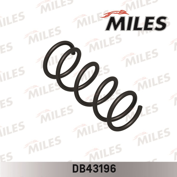 MILES DB43196 Пружина подвески MITSUBISHI OUTLANDER 2.0 DI/2.4 16V 06- перед м/кпп