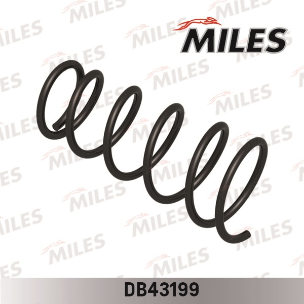 MILES DB43199 Пружина подвески TOYOTA CARINA E (T19) седан 92-97 задняя