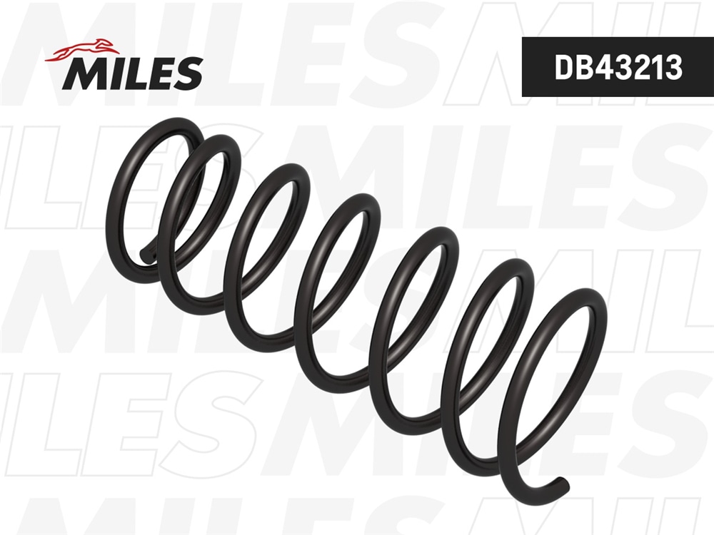 MILES DB43213 Пружина задней подвески TOYOTA CORONA 4WD,C-series 96-02,Carina 92-96/4WD 96-02 (KYB RK7500) DB43213