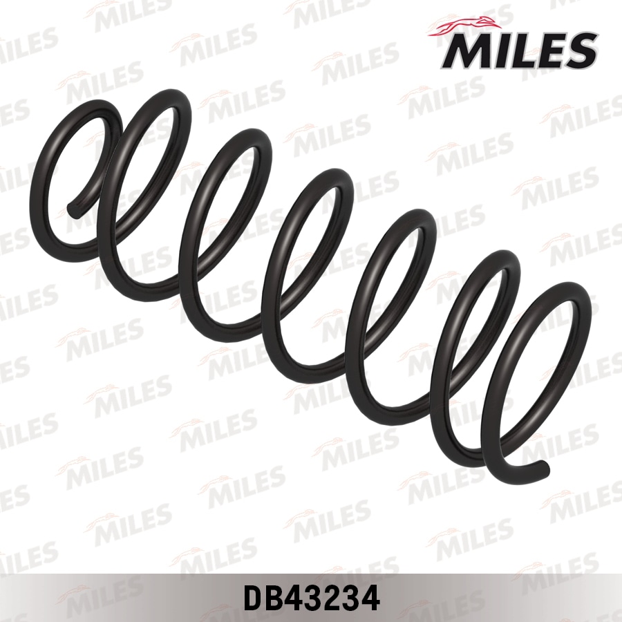MILES DB43234 Пружина подвески HYUNDAI GETZ 1.1/1.3/1.4/1.6 02- зад.
