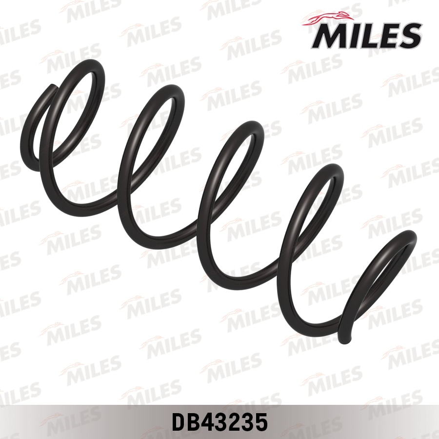 MILES DB43235 Пружина подвески SKODA FABIA I 1.2/1.4 99-08 пер.