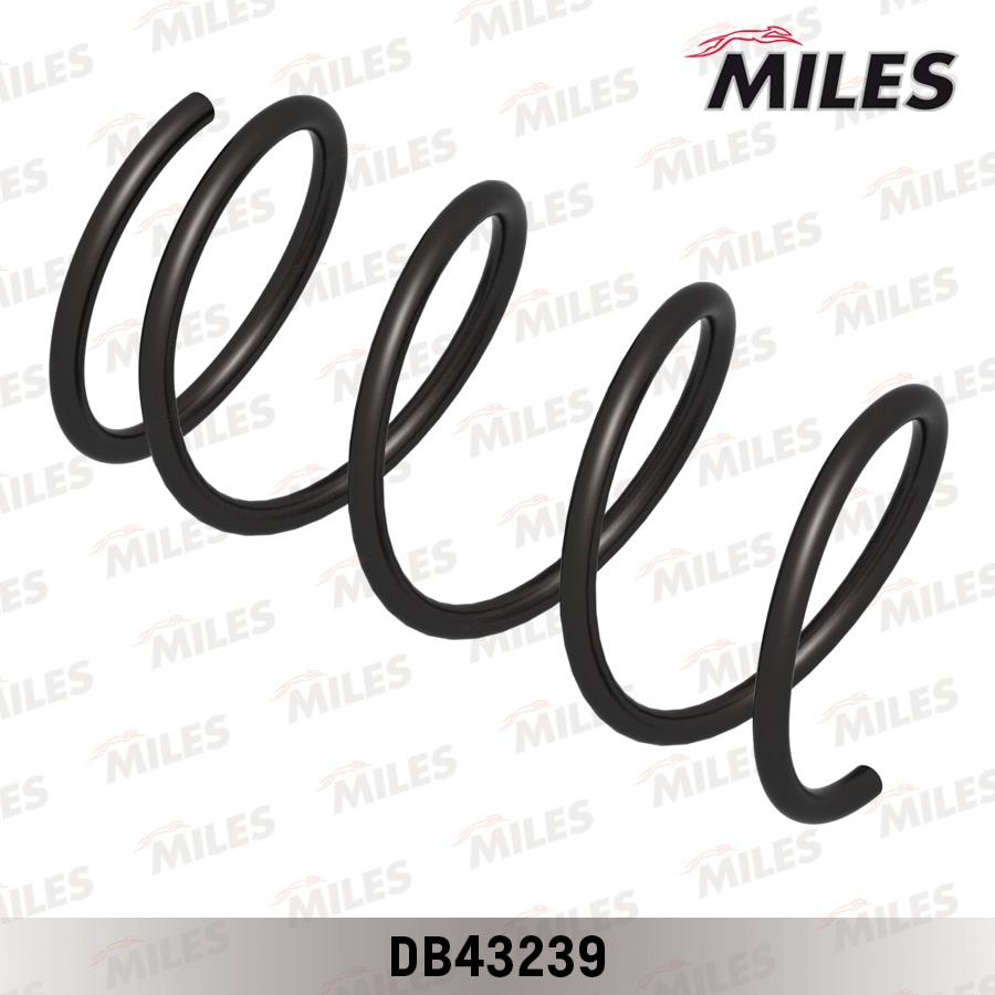 MILES DB43239 Пружина подвески MITSUBISHI ASX 1.6 10- пер.