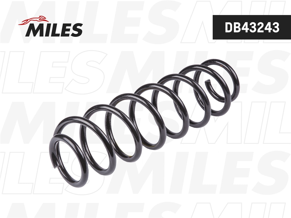 MILES DB43243 Пружина подвески VW POLO 1.2 TSI/GT/1.4/1.6 TDI 6/09- зад.