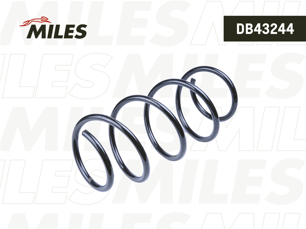 MILES DB43244 Пружина подвески TOYOTA AURIS/COROLLA 1.4/1.6 2/07- пер.