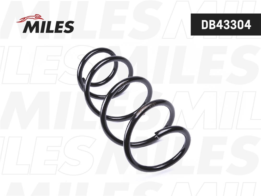 MILES DB43304 Пружина передней подвески Lada Vesta (KYB RG1016) DB43304