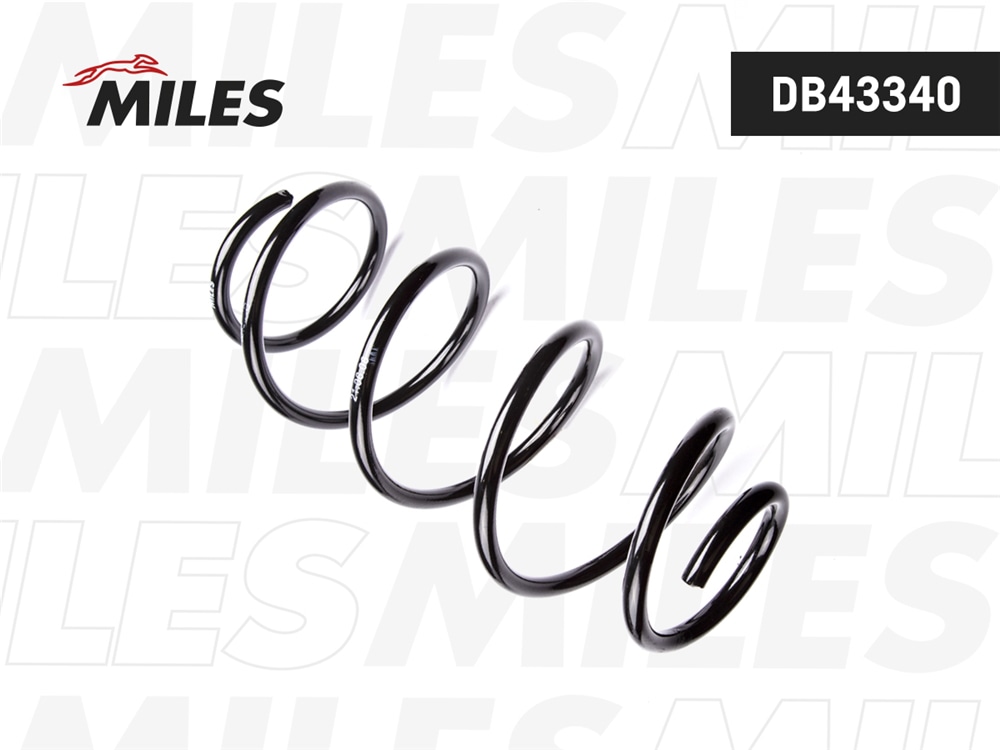 MILES DB43340 Пружина подвески VW Polo Sedan/Skoda Rapid передняя