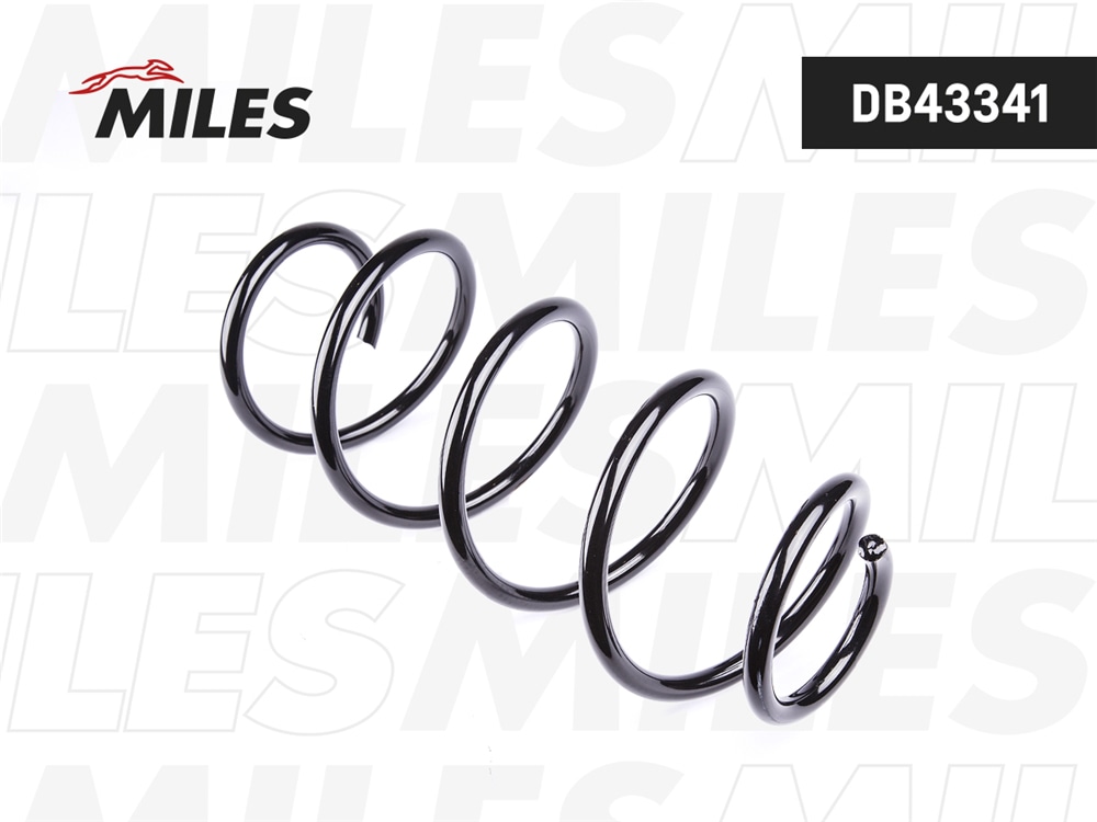 MILES DB43341 Пружина передней подвески VW Polo Sedan/Skoda Rapid DB43341