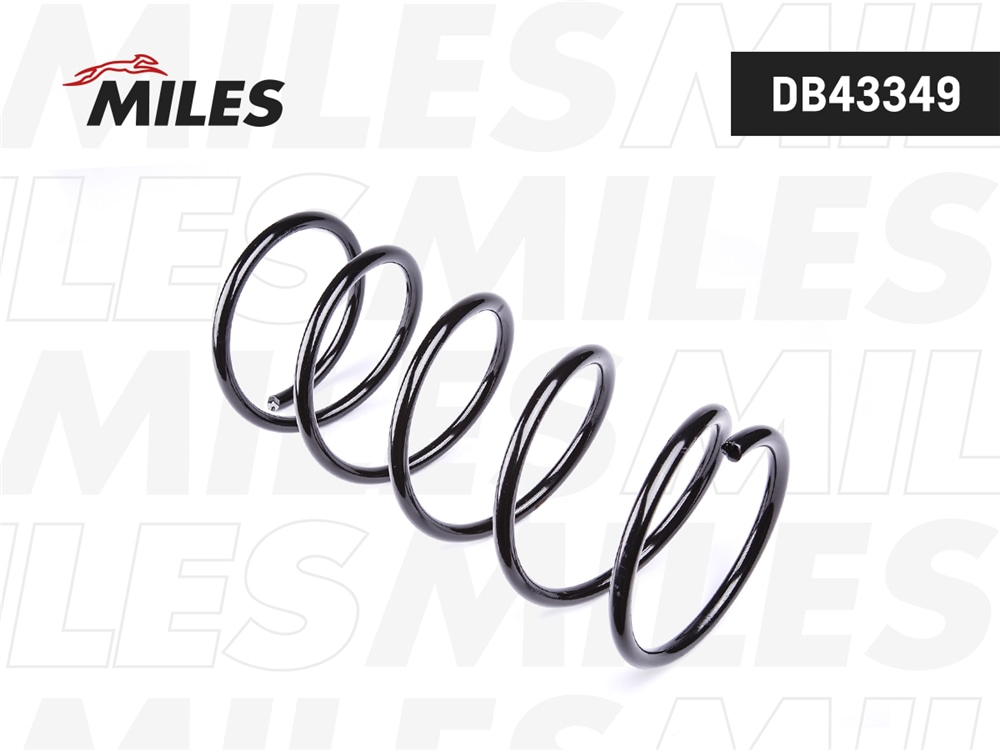 MILES DB43349 Пружина подвески PEUGEOT 206 98- передняя