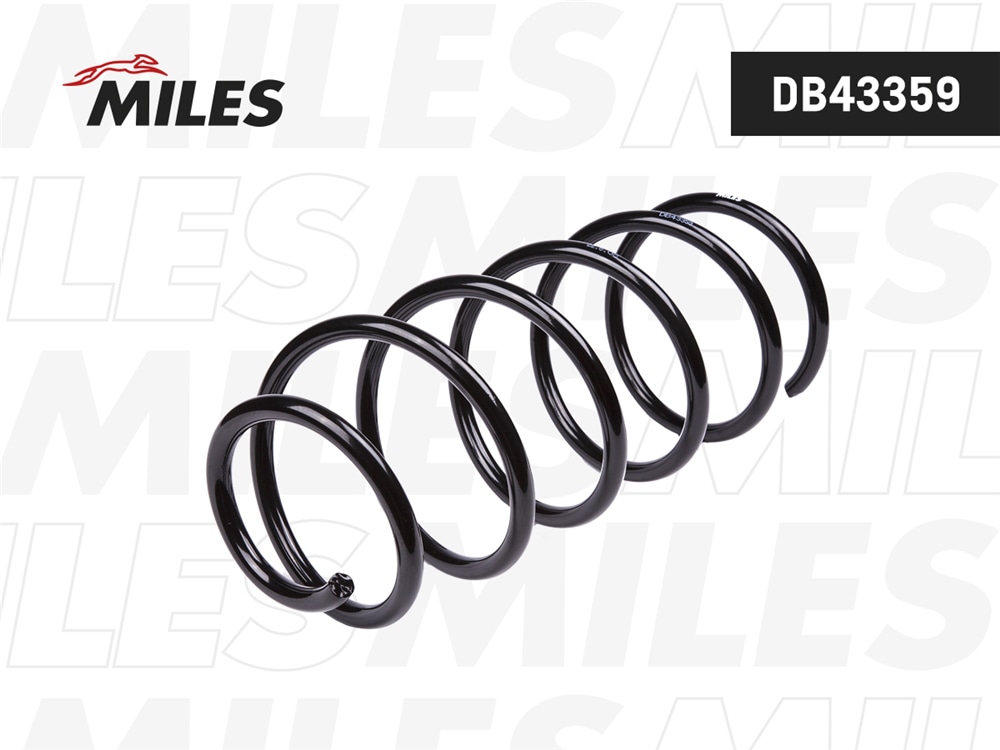 MILES DB43359 Пружина подвески VOLVO S80 98-/V70 II 99- пер.