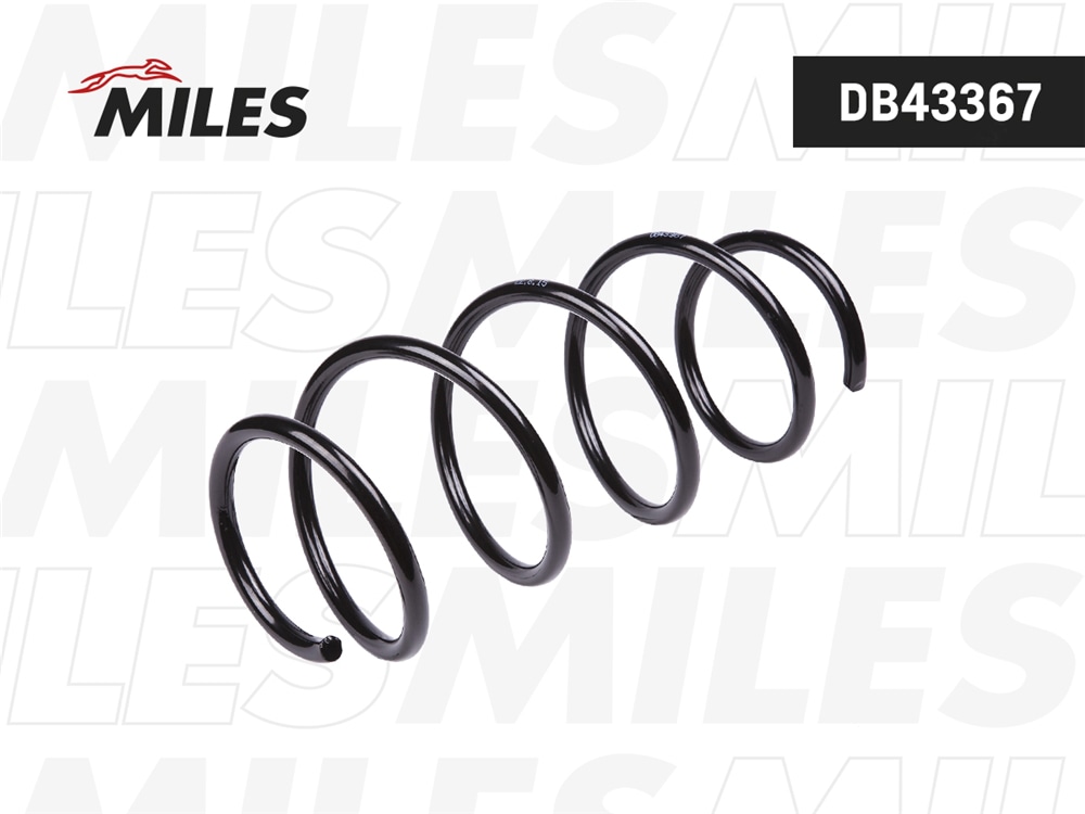 MILES DB43367 Пружина передней подвески Renault Megane III 08- (KYB RA3987) DB43367