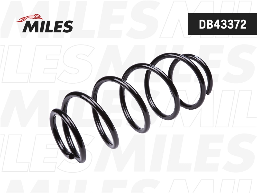 MILES DB43372 Пружина подвески CITROEN C4 II 09-/ DS4 11-/ PEUGEOT 308 07- пер.