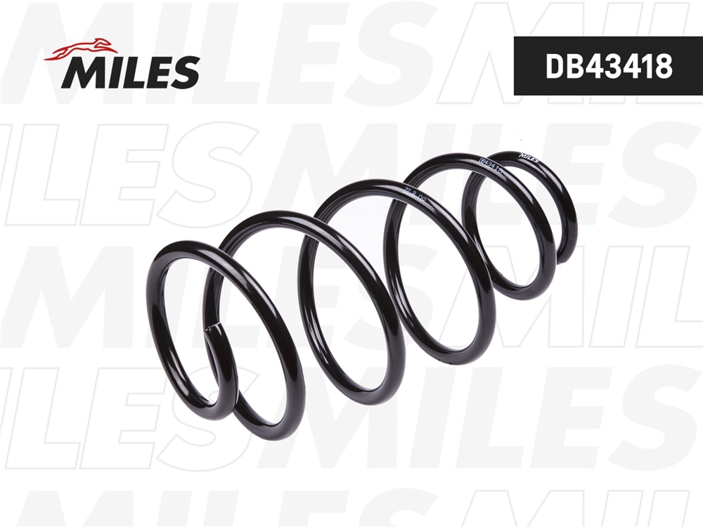 MILES DB43418 Пружина передней подвески FORD MONDEO IV 2.3/2.5T/2.0TDCI 03/07- (KYB RH2074) DB43418