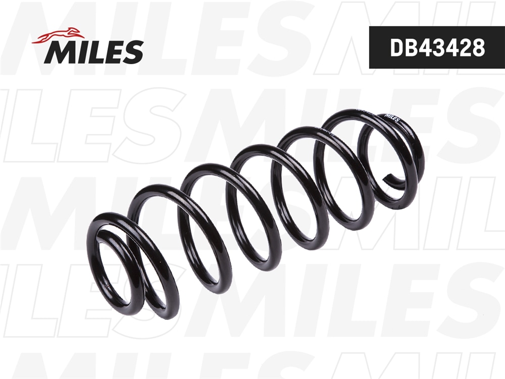 MILES DB43428 Пружина подвески PEUGEOT 308/ 308 SW 07- зад.