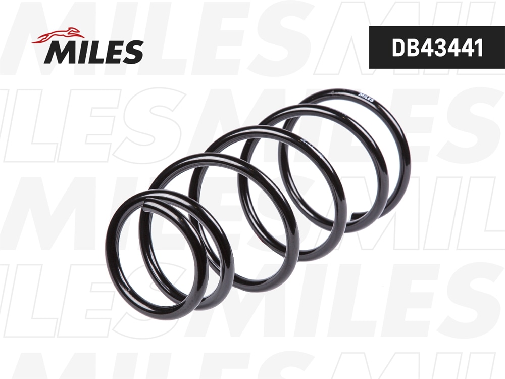 MILES DB43441 Пружина передней подвески NISSAN ALMERA II 1.5 00- (KYB RC2225) DB43441